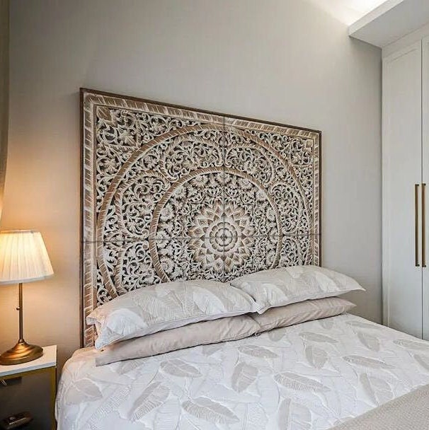 Mandala headboard full deals