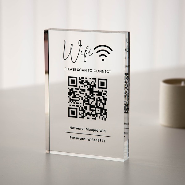 Custom Qr Code Block Etsy