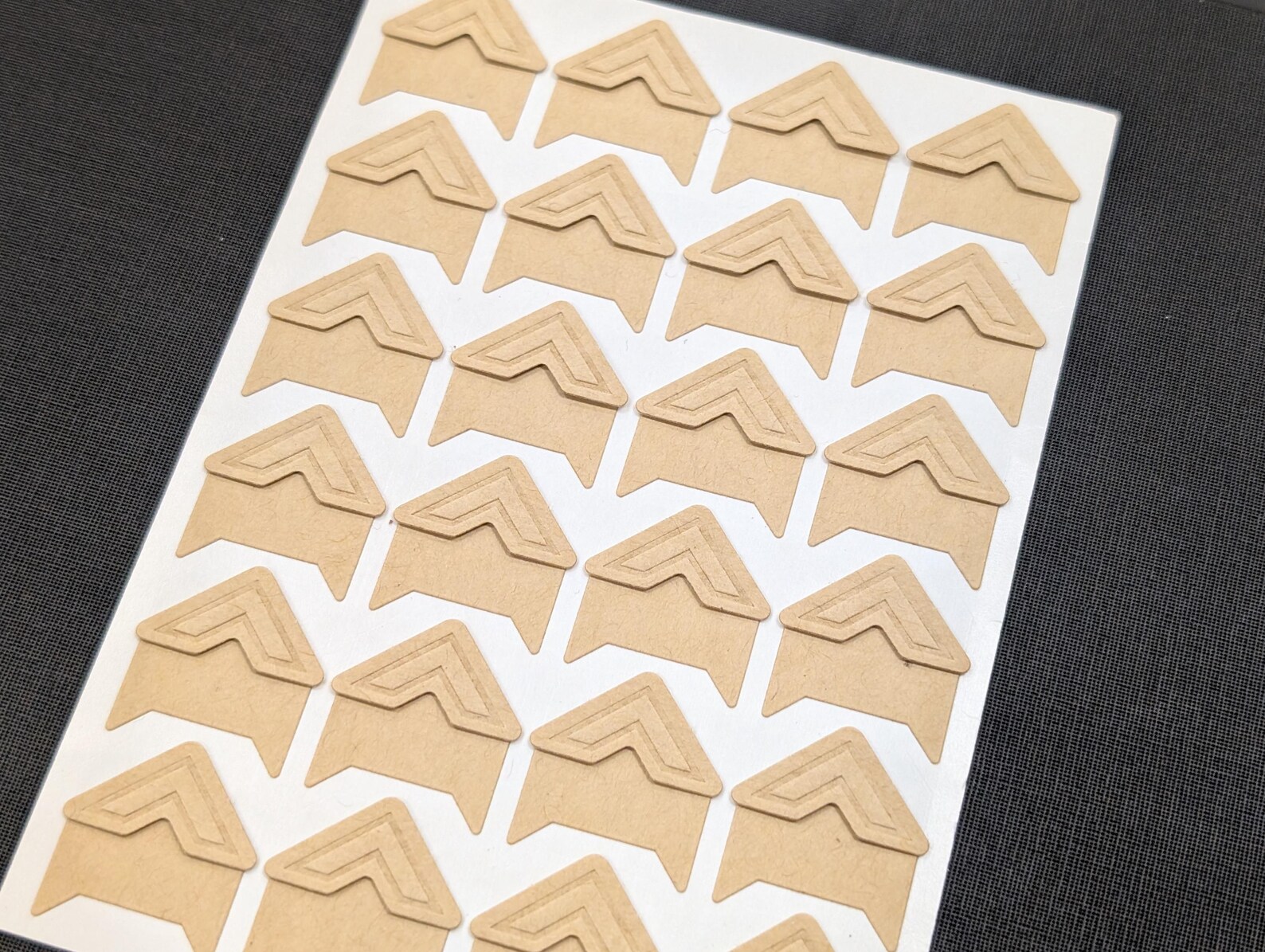 5pc Set - Photo Corner Stickers - Black, Kraft, or Gold - Etsy