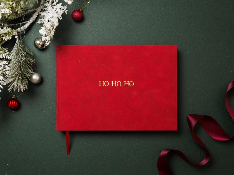 Holiday Card Album (Details Selection Listed)