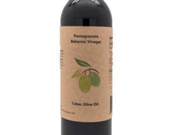 Pomegranate Dark Balsamic Vinegar.