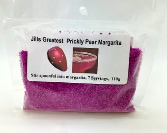 Prickly Pear Margarita Mix, 7 Servings. 2 pack.
