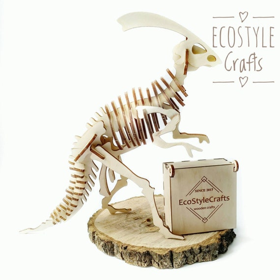 wooden dinosaur puzzle