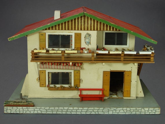 german wooden dollhouse