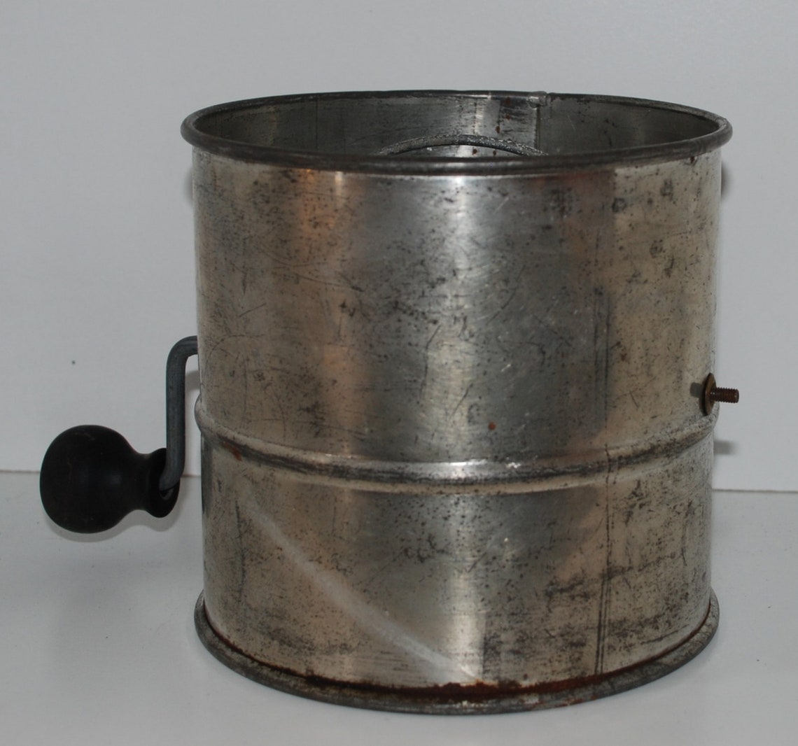Vintage Antique Collectible Jumbo Large Industrial Sifter Etsy