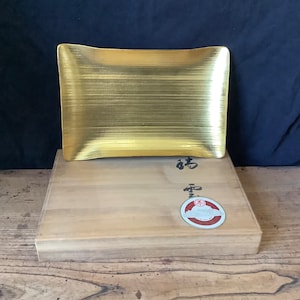 VERGOLDETE VINTAGE-TELLER