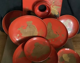 アンティークな日本製銅製酒燗器（漆塗りの箱付き） - Etsy 日本