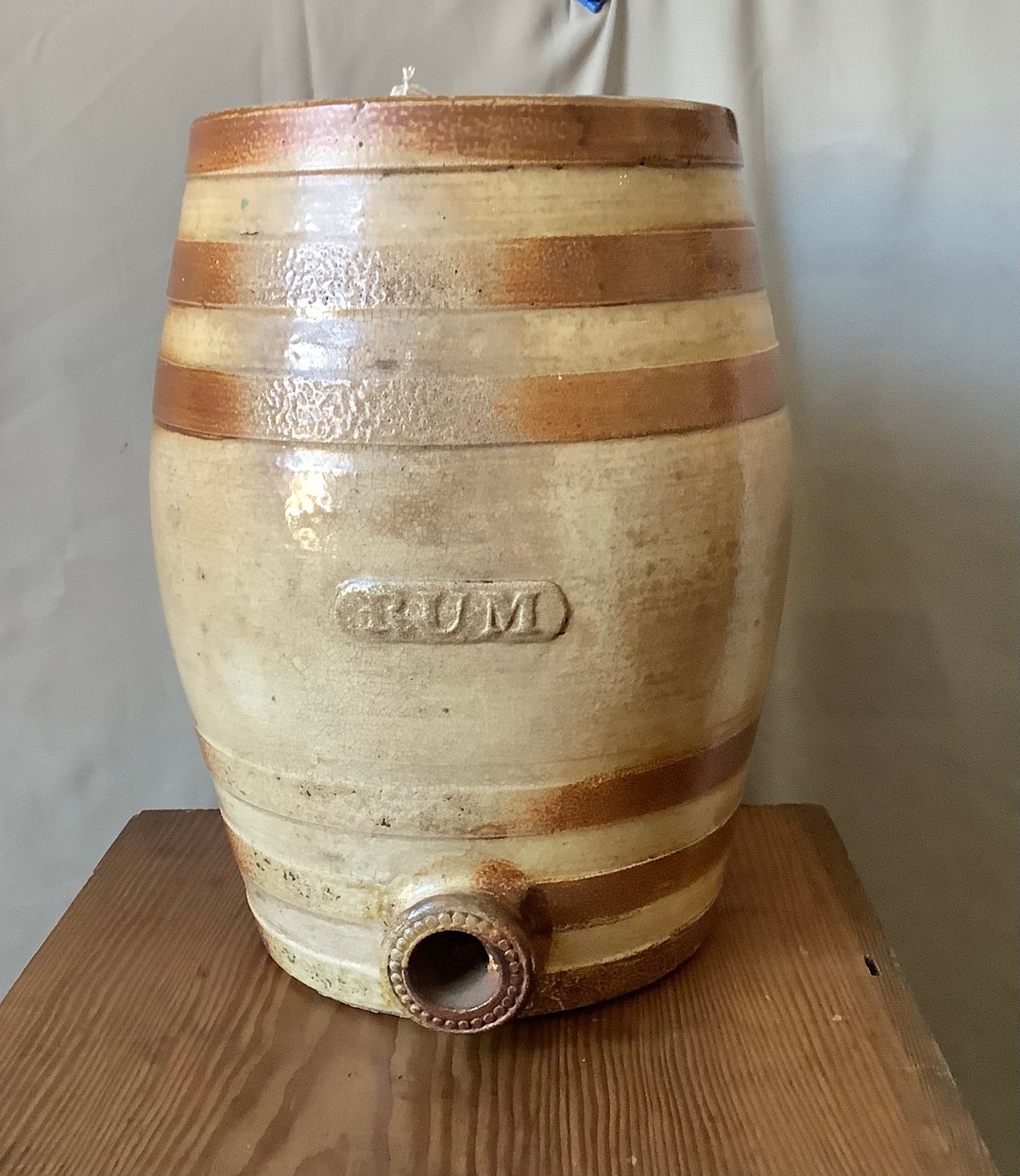 ANTIQUE RUM BARREL - Etsy UK