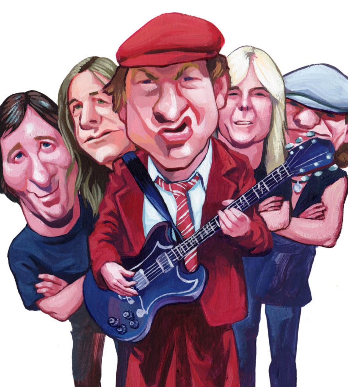 AC/DC - Limited Edition Print - Etsy
