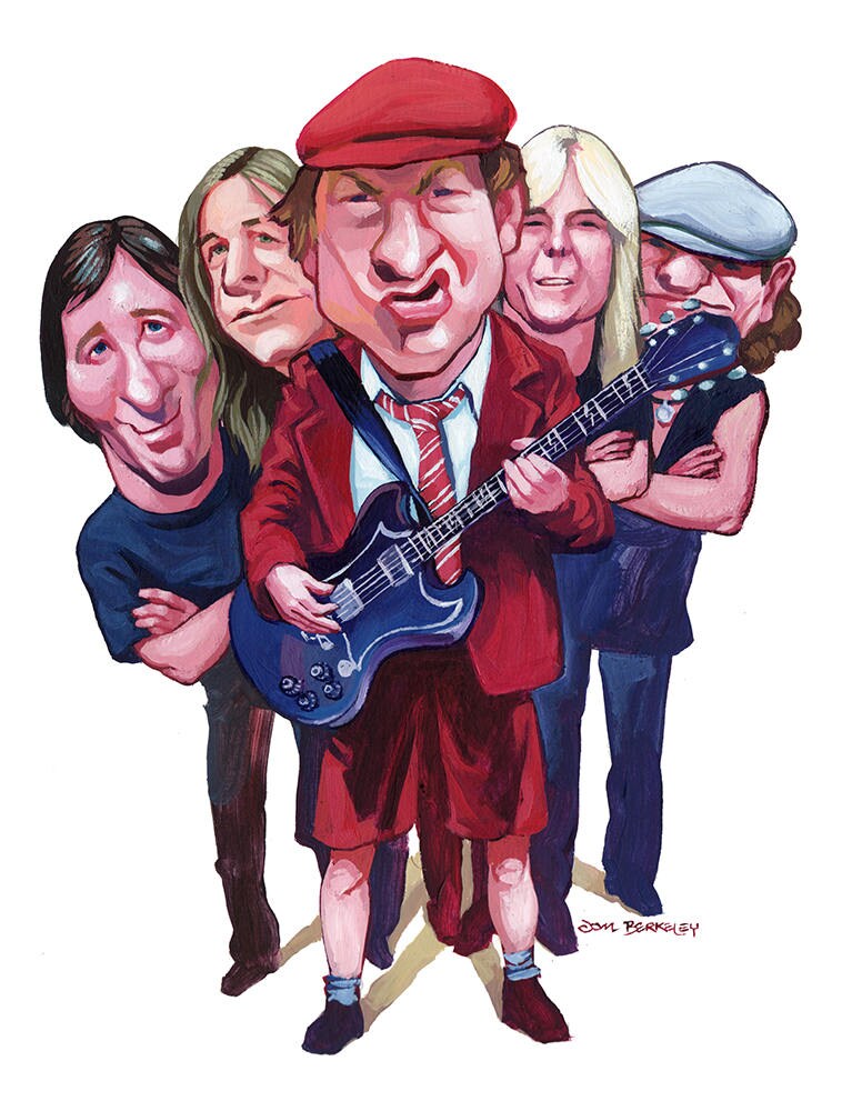 AC/DC - Limited Edition Print - Etsy