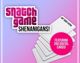 Snatch Game Shenanigans - Drag Race, LGBT, Queer Inspired Digital Card Game