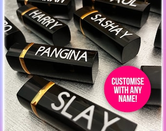 CUSTOM Drag Race All Stars Lipstick - RuPaul&#39;s Drag Race, Queer, LGBT, Catchphrase, Sashay Away, Mirror Message Lipstick Tube