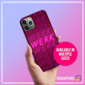 Werk - RuPaul's Drag Race, Queer, LGBT, Catchphrase iPhone, telefoonhoesje