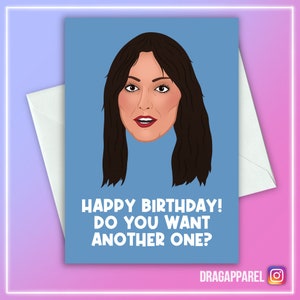 Joyeux anniversaire, vous en voulez un autre ? - Davina McCall, Big Brother UK, anniversaire, anniversaire drôle, carte pour lui, carte pour elle, carte de voeux
