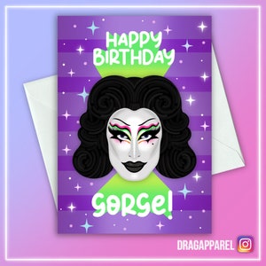 Gefeliciteerd met je verjaardag! Gottmik-verjaardagskaart - RuPaul, RuPaul's Drag Race, LGBT, Queer, wenskaart