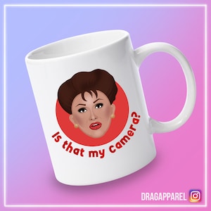 Is That My Camera? - Jinkx Monsoon, RuPaul&#39;s Drag Race All Stars All Winners, Queer, LGBT, Catchphrase Illustrated Mug