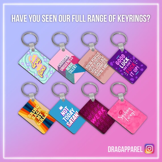 Rupaul keyring deals