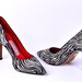 Zebra pumps shoes