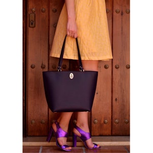 Einkaufstasche Annette Navy Blau