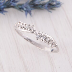 Silver minimalist ring, Tiny ring, Thin ring, Dainty ring, Petite ring, Small silver ring, Stacking ring silver, Stackable ring silver