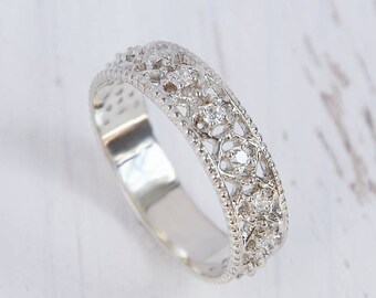 Womens Wedding Band Etsy