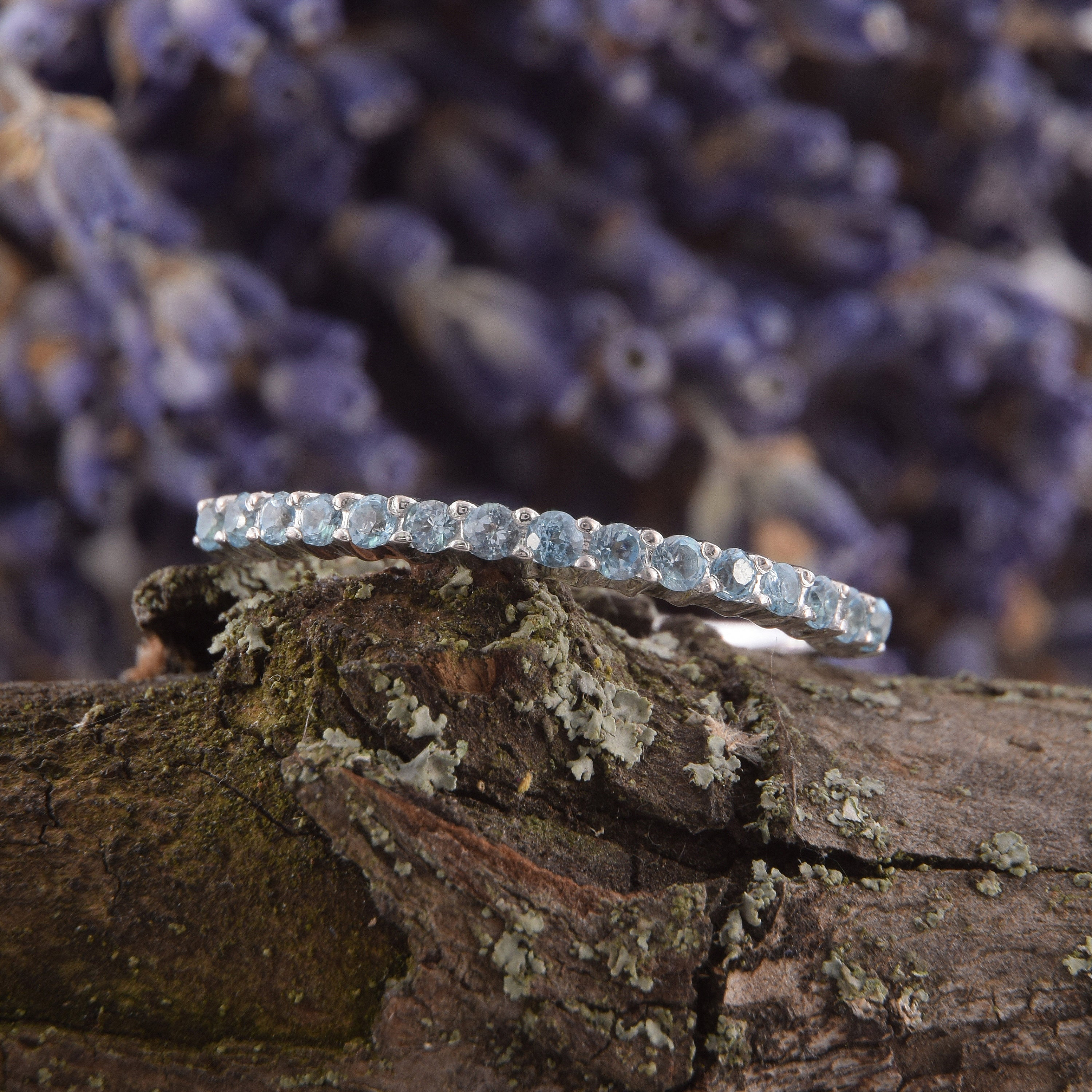 Eternity wedding band Women wedding band Tiny silver wedding Etsy