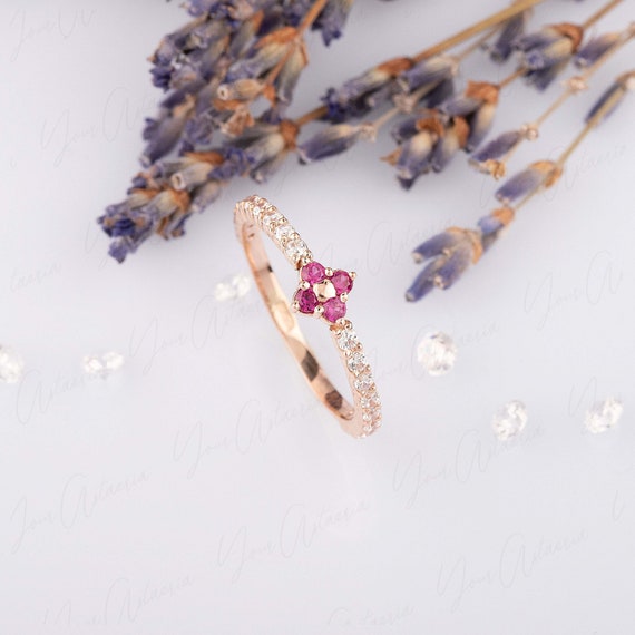 Ruby jewelry deals etsy