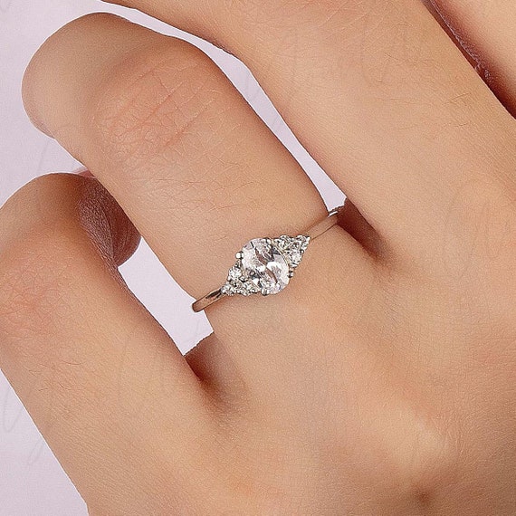 Sterling Silver Sears Promise Rings Custom Sterling Silver Promise Rings Set Engraved 925 CZ Gullei®