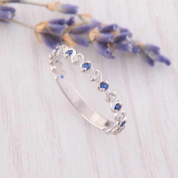 etsy sapphire jewelry