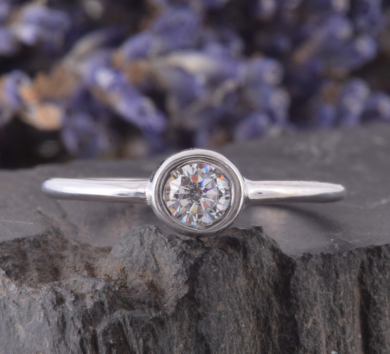 Womens Simple Promise Ring Dainty Promise Ring Delicate Promise Ring Small Silver Ring Minimalist Promise Ring