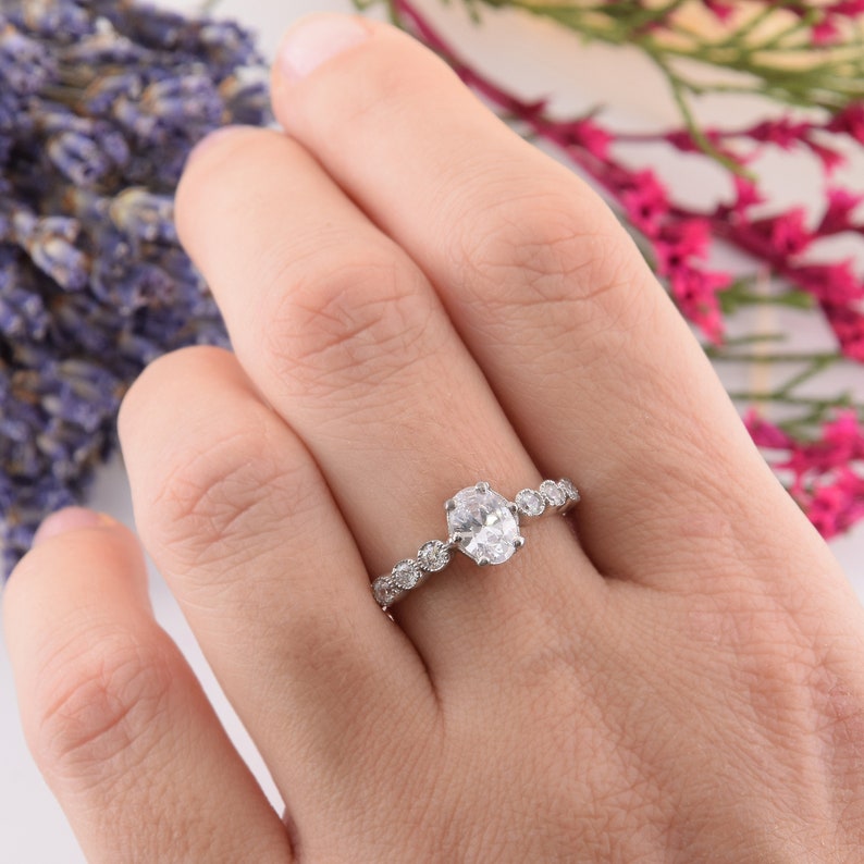 Promise ring for her Gift for women ring Silver ring for Etsy