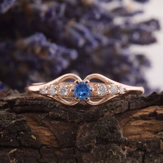 Victorian ring, Sapphire ring, Antique engagement ring, Art deco engagement ring, Victorian  engagement ring, Engagement ring