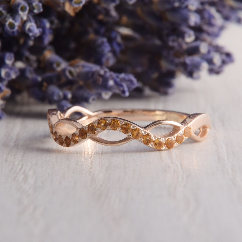 Atelium Silver Citrine Band