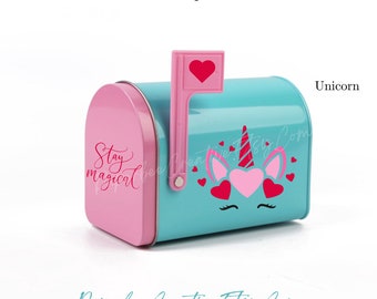 Valentine's Day Kids Mailbox - Personalized Classroom Valentine Mail Box
