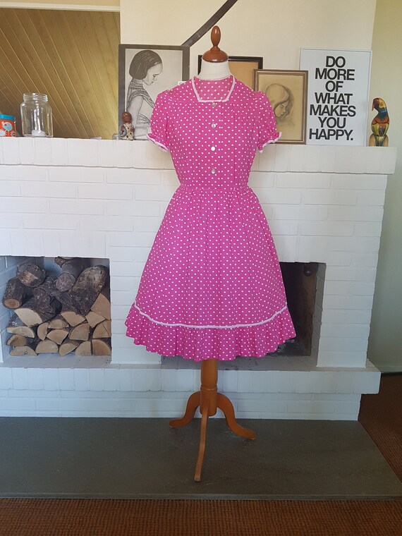 Summer dress / day dress / polka dot dress from th