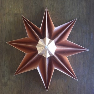 Origami Christmas Star