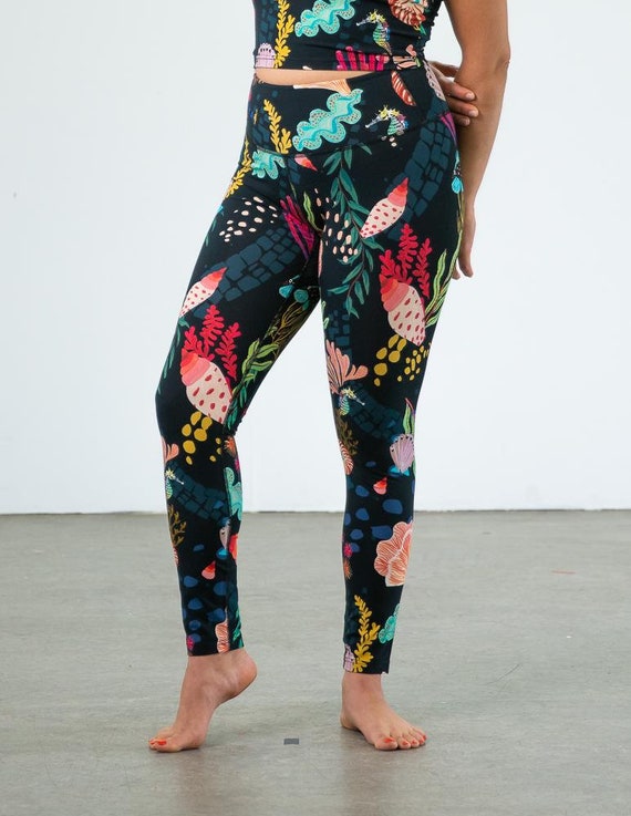 Yoga Leggings Pants 'sea Love 