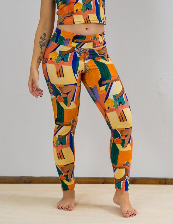 Yoga Leggings Pants 'home' Sustainable 