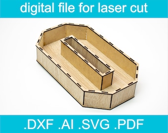 3D Number 0 SVG • Laser Cut File • Gift Box SVG • Glowforge • Xtool d1 • Lightburn • CNC • Vector Graphics