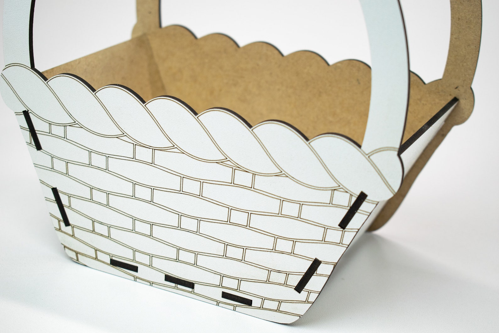 Easter Basket Svg Glowforge | Laser Cut Files | Cnc Files for Wood ...