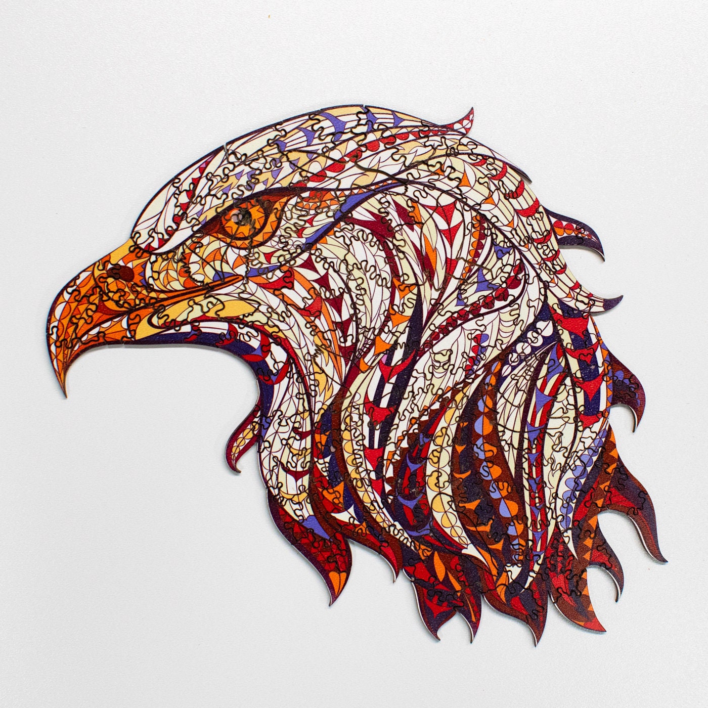 Laser Cut Files Puzzle Eagle | Glowforge Project | Cnc Files for Wood ...