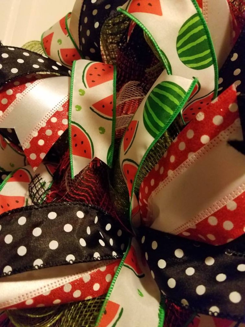 Watermelon Wreath,summertime wreath,Summertime Product Line,Wreathsbycarol2016