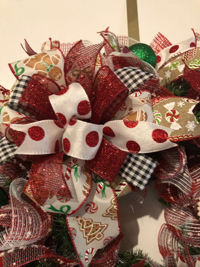 Gingerbread Wreath,gingerbread Christmas Wreath gingerbread Cookies,Christmas Products Line,wreathsbycarol2016