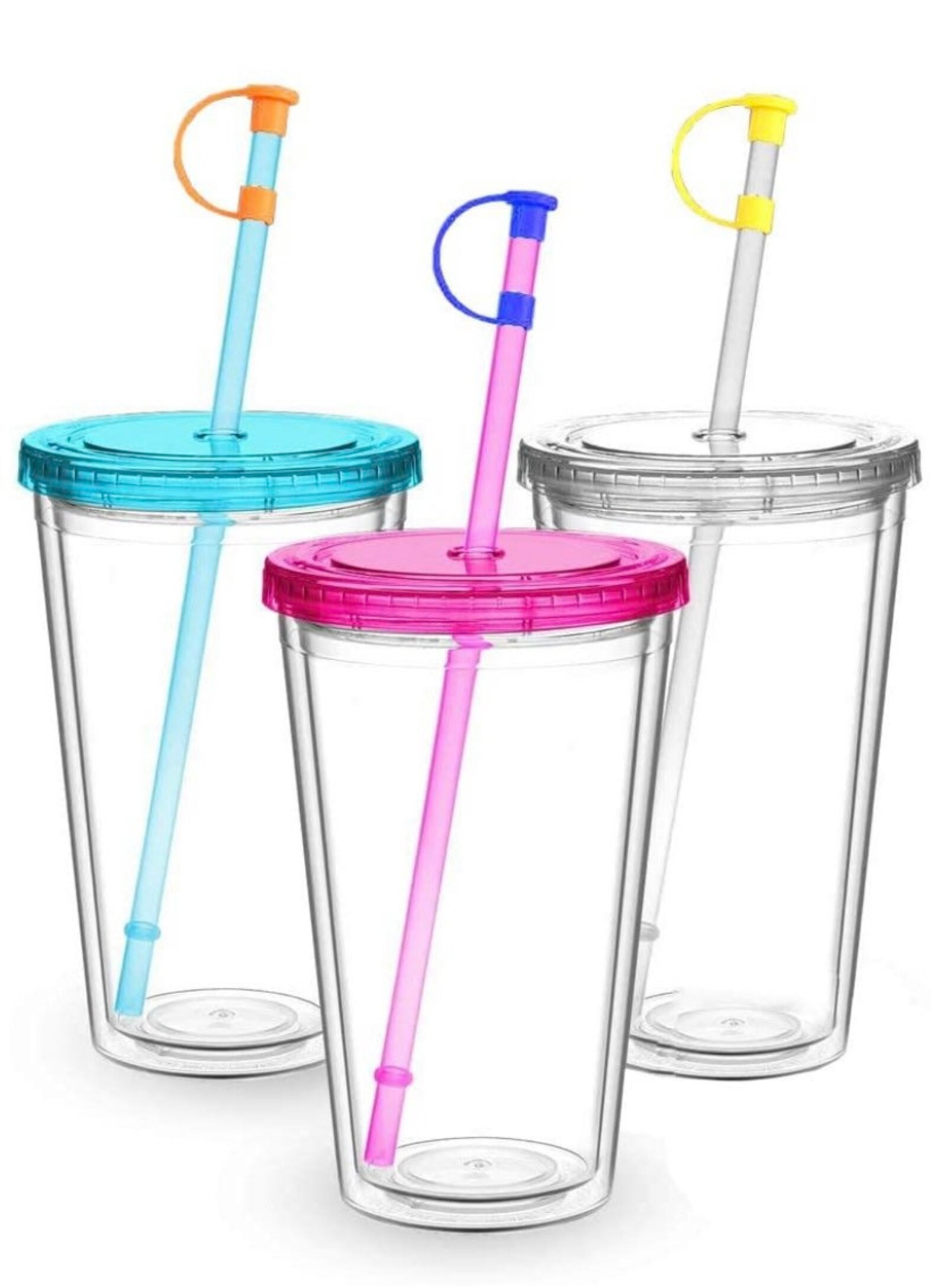 Silicone Straw Covers Etsy