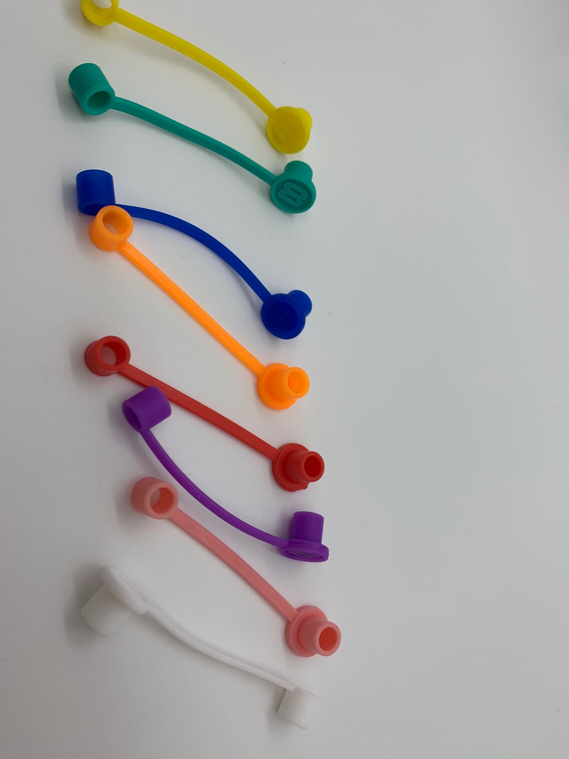 Silicone Straw Covers Etsy