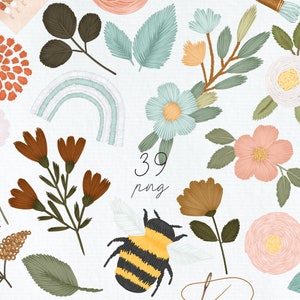 Embroidery Clipart Needlework Clip Art Embroidery Png Floral Embroidery ...