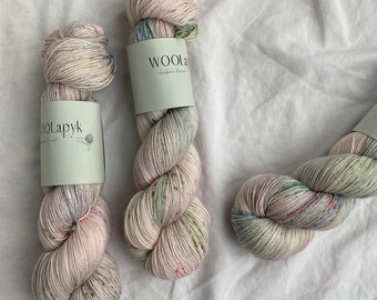 SW merino/nylon. Boy colorway