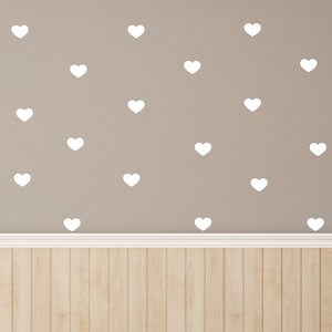 Adhesivo de pared adhesivo de pared CORAZÓN habitación infantil habitación del bebé decoración de la pared set decoración de la habitación de los niños, adhesivo de pared BESTSELLER BABY adhesivo de pared habitación de los niños