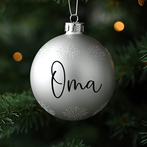 Personalized stickers for Christmas balls, balls, Christmas balls with names, ornaments Personalized Christmas balls