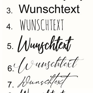 Wandsticker Name, Aufkleber Name, Schriftzüge, Personalisiert, Kinderzimmer Sticker, Etiketten, Hochzeit, Wunschtext, Namensaufkleber, Bild 5